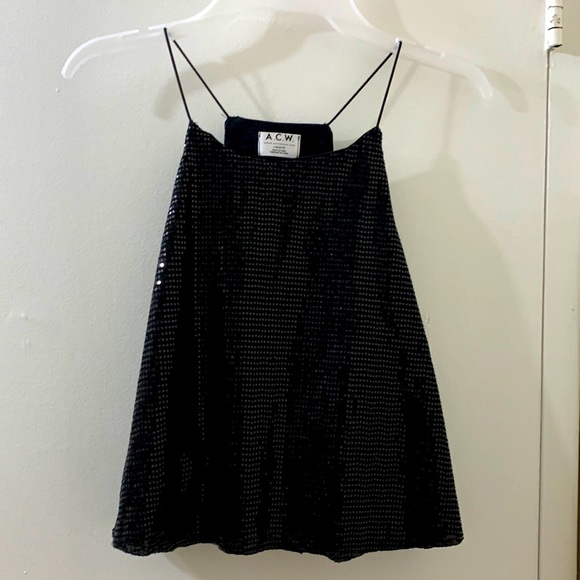 Flowy Sequinned Tank Top - Picture 2 of 6